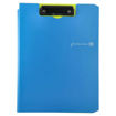 Picture of CLIPBOARD A4 DOUBLE PASTEL BLUE W/BLUE COVER